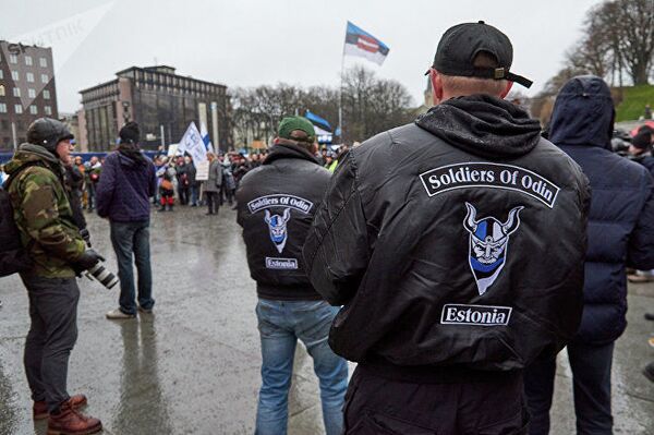Протесты против пакта ООН о миграции объединили русских и эстонцев Протесты против пакта ООН о миграции объединили русских и эстонцев - Sputnik Латвия