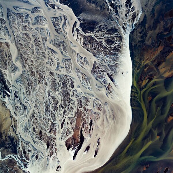 Речные вены ледников в Исландии  - Sputnik Латвия