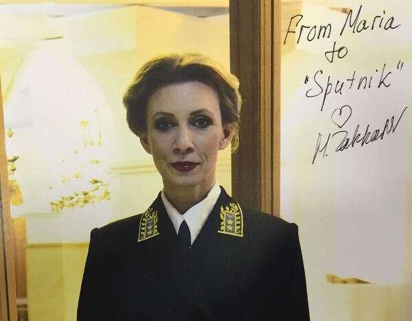 Официальный представитель МИД РФ Мария Захарова Официальный представитель МИД РФ Мария Захарова - Sputnik Латвия
