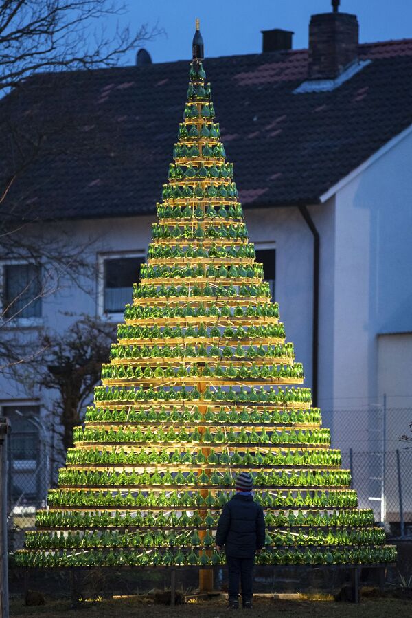 Рождественская ель в Германии  - Sputnik Latvija