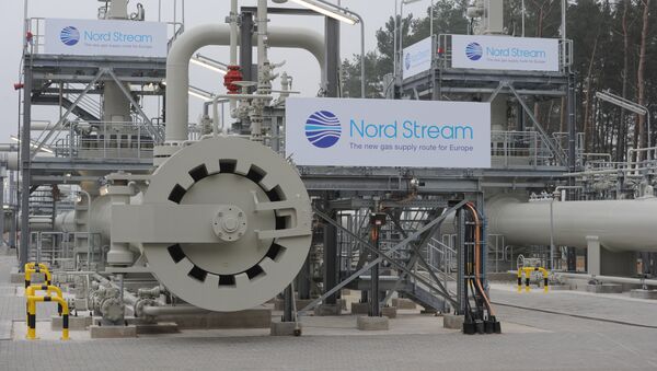 Открытие газопровода Северный поток в Германии - Sputnik Latvija