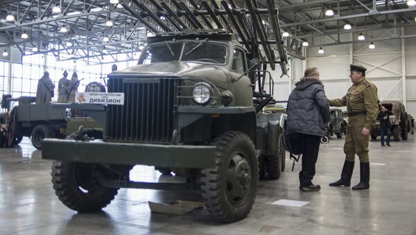 Международная выставка исторической военной техники Моторы войны - Sputnik Латвия