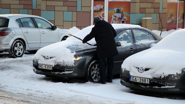 Снег в Риге - Sputnik Latvija