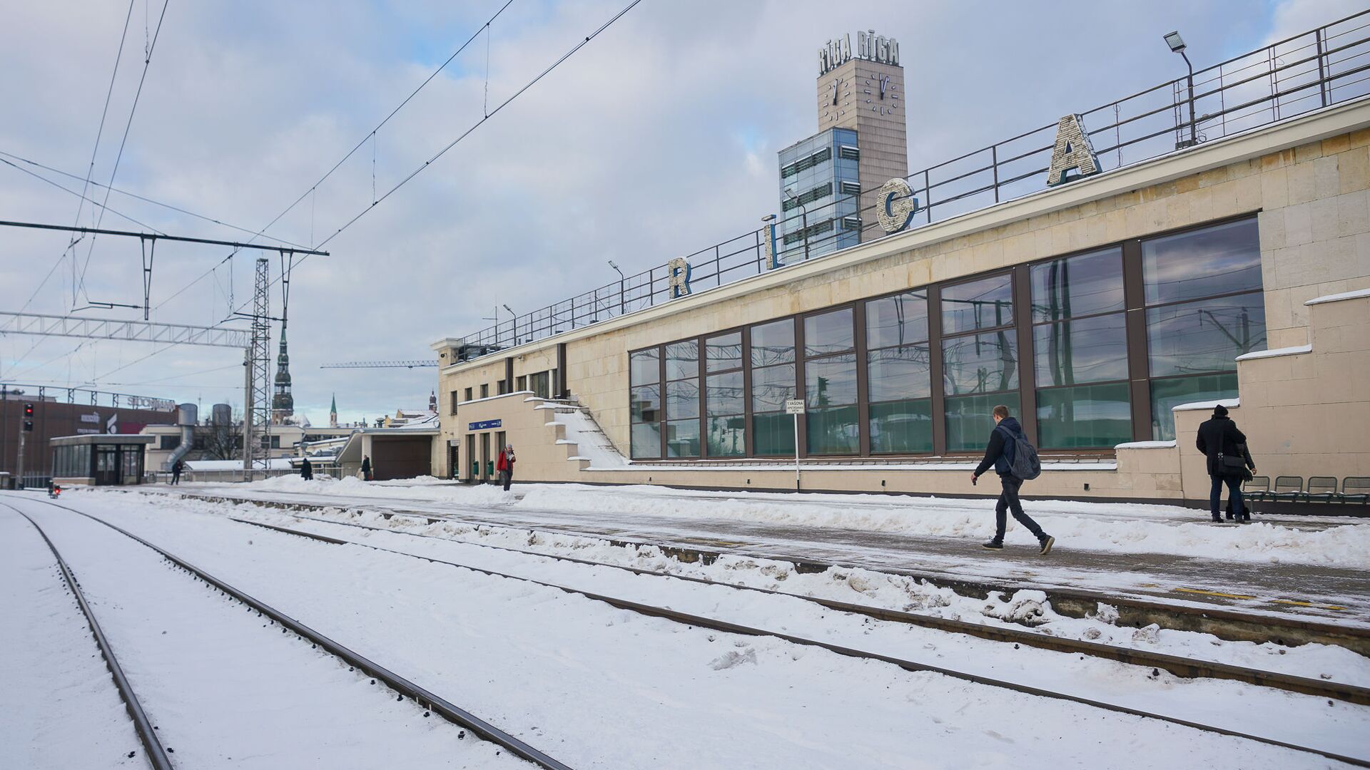 Рижский железнодорожный вокзал - Sputnik Латвия, 1920, 03.12.2021