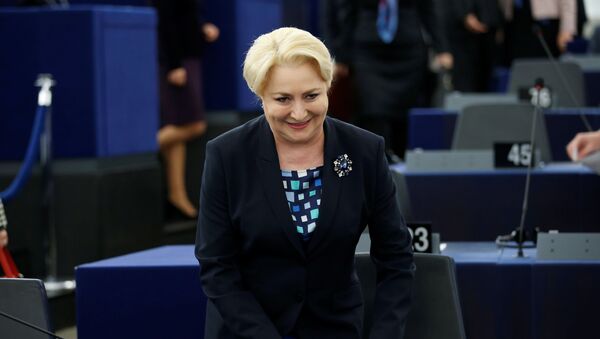 Премьер-министр Румынии Виорика Дэнчилэ - Sputnik Latvija