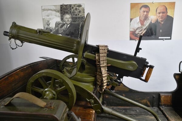 Пулемет в музее киноконцерна Мосфильм - Sputnik Латвия