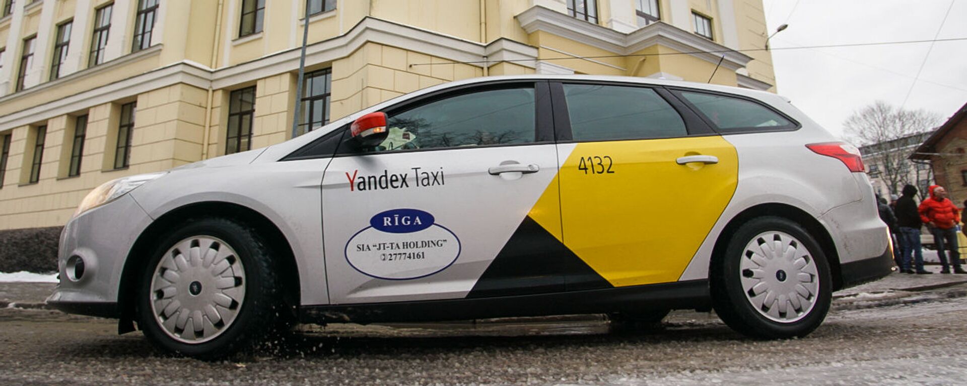 Пикет Латвийского профсоюза таксистов, 12 февраля 2019 - Sputnik Латвия, 1920, 16.03.2022