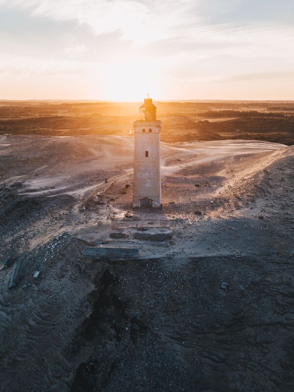 Заброшенный маяк Кнуде, Дания - Sputnik Латвия