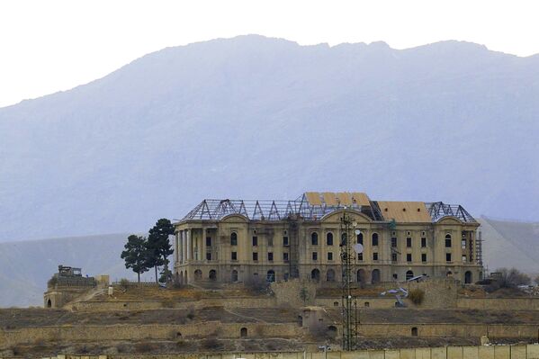Дворец Тадж-Бек (Дворец Амина) на окраине Кабула - Sputnik Латвия