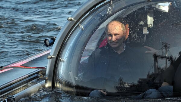В.Путин посетил остров Гогланд в Финском заливе - Sputnik Латвия