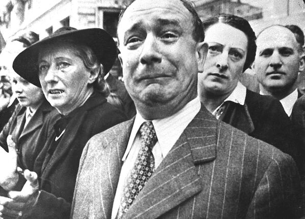 Французы в Марселе во время оккупации, 1941 год Французы в Марселе во время оккупации, 1941 год - Sputnik Латвия