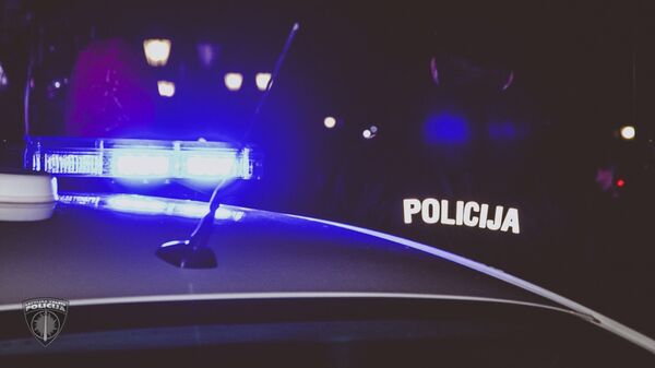 Полицейская машина в Латвии - Sputnik Latvija