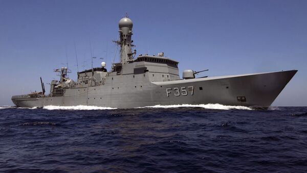 Океанский сторожевой корабль KDM «Тетис» (F357) - Sputnik Латвия