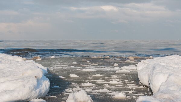 Jūrmalas pludmale ziemā - Sputnik Latvija