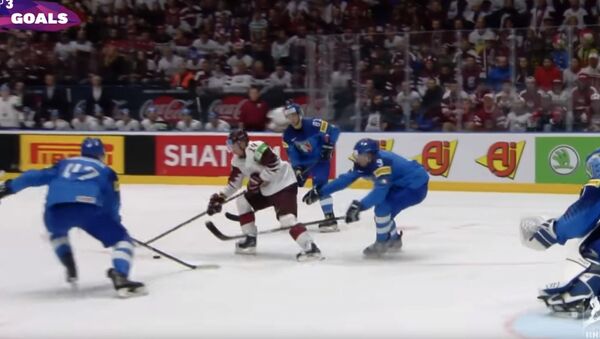 Лучшие голы пятого игрового дня чемпионата мира по хоккею - Sputnik Латвия