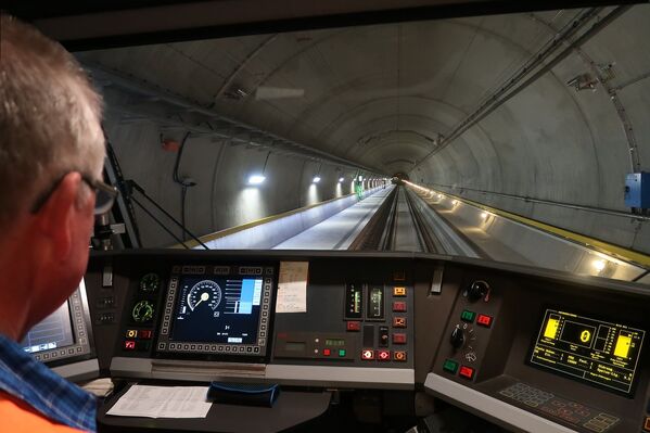 Gotāra tunelis Šveicē - Sputnik Latvija
