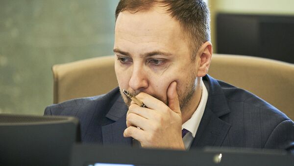 Министр внутренних дел Сандис Гиргенс - Sputnik Латвия