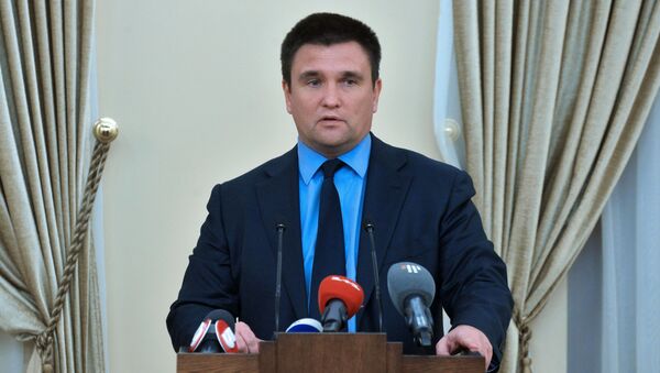 Министр иностранных дел Украины Павел Климкин - Sputnik Latvija