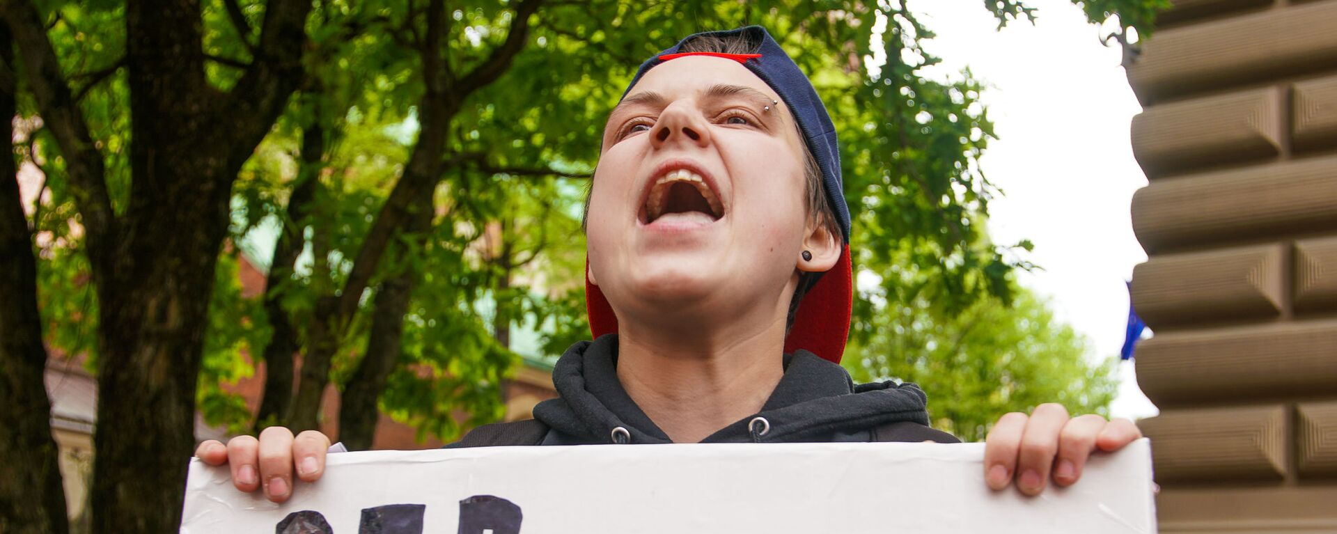  Пикет молодежной организации Протест за права представителей ЛГБТ - Sputnik Latvija, 1920, 17.03.2021