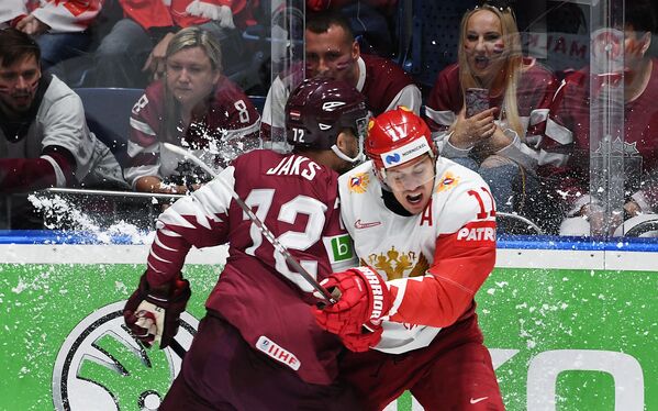 Хоккей. Чемпионат мира. Матч Латвия - Россия Хоккей. Чемпионат мира. Матч Латвия - Россия - Sputnik Латвия