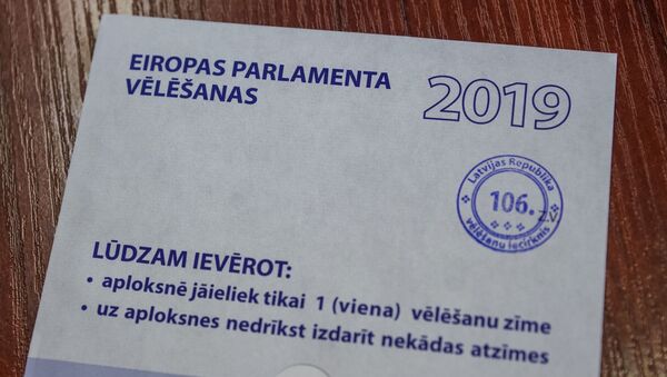 В Латвии началось голосование на выборах в Европарламент - Sputnik Latvija