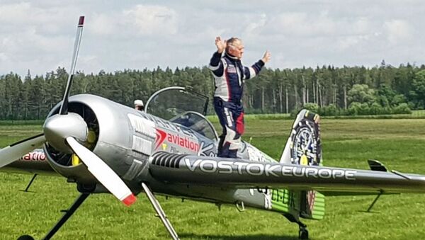 Многократный чемпион СССР, Европы и мира пилот Юргис Кайрис. - Sputnik Latvija