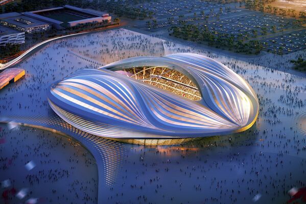 Проект стадиона в Аль-Вакре, Катар - Sputnik Latvija