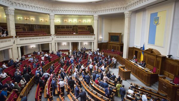 Заседание Верховной рады Украины - Sputnik Латвия