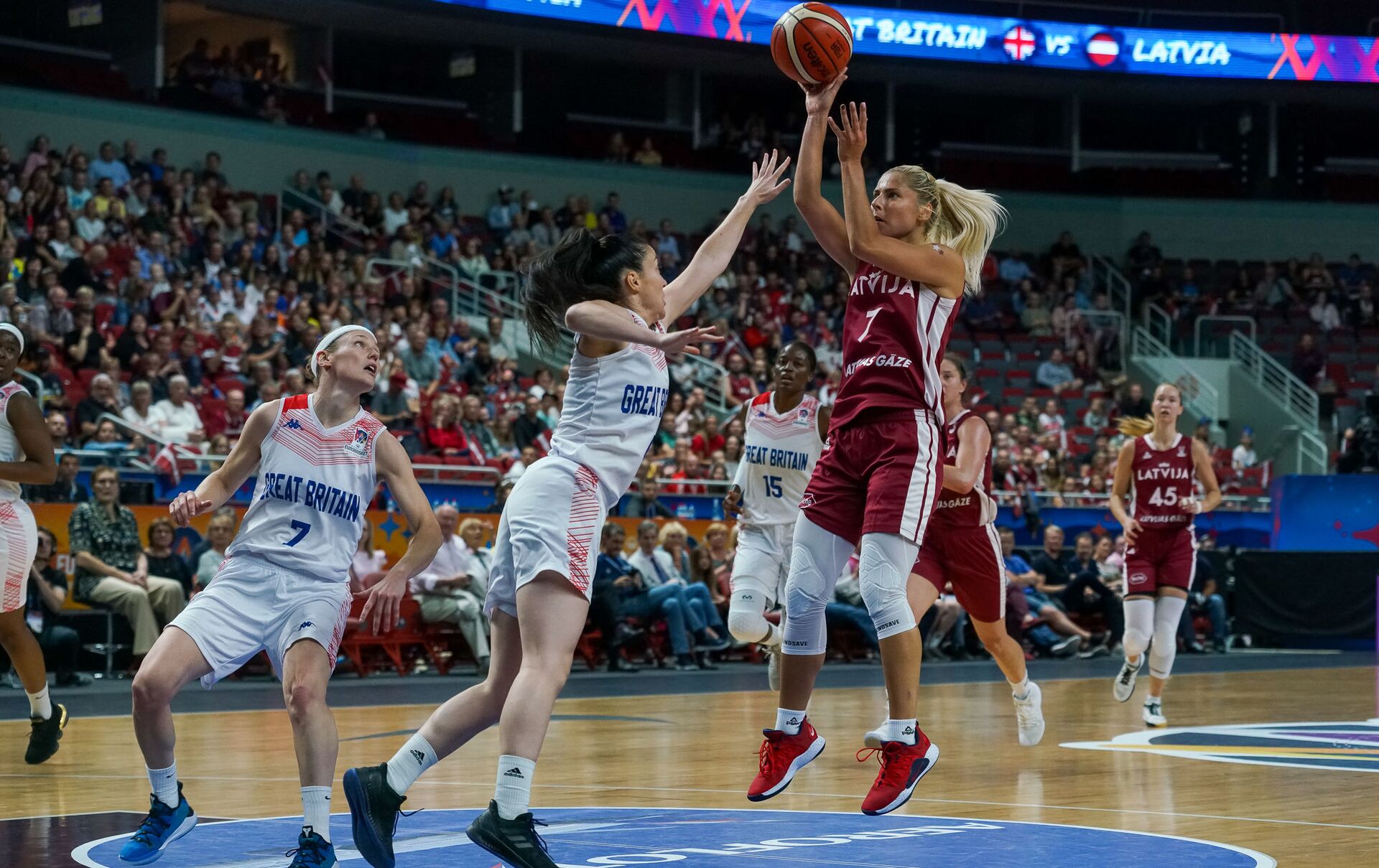 Спорт на тв сегодня. Латвийская сборная женская по баскетболу.