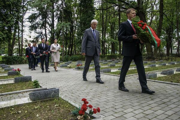 Общее прошлое не забыто: в Риге дали старт празднованию Дня независимости Беларуси Общее прошлое не забыто: в Риге дали старт празднованию Дня независимости Беларуси - Sputnik Латвия