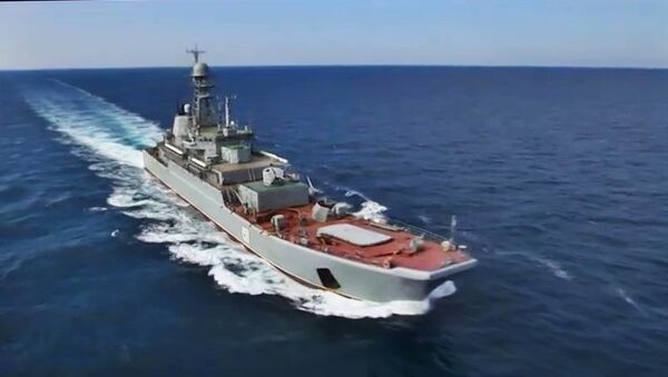 Облет акватории Черного моря в дни учения стран НАТО Sea Breeze-2019 - Sputnik Latvija