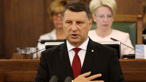 Президент Латвии Раймонд Вейонис - Sputnik Латвия