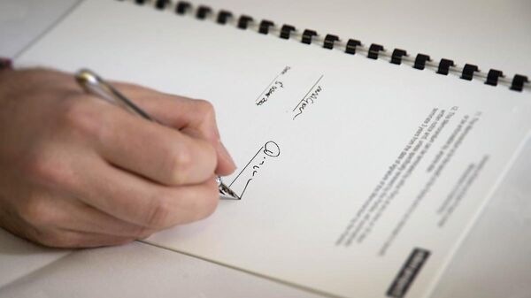 Dokumentu parakstīšana. Foto no arhīva - Sputnik Latvija