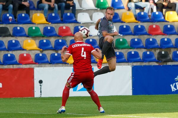 Матч 2-го квалификационного раунда Лиги Европы между футбольным клубом Рига и польским Пяст - Sputnik Латвия