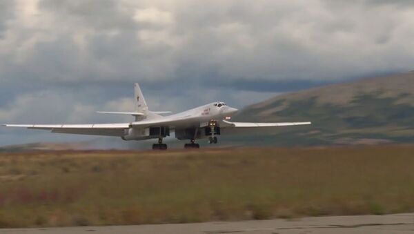 Белые лебеди на Чукотке: ракетоносцы Ту-160 перебросили в Анадырь - Sputnik Латвия