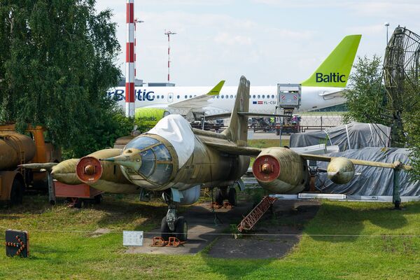 Экспозиция Рижского музея авиации - Sputnik Латвия