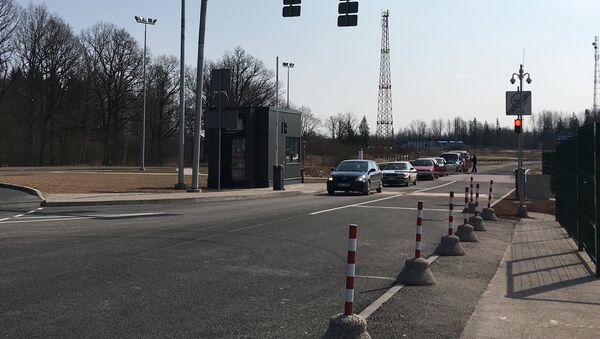 Robežkontroles punkts Vientuļi - Sputnik Latvija