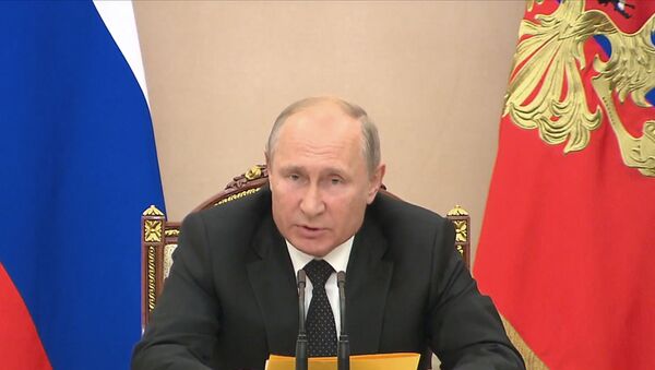 Заявление президента РФ Путина в связи с ракетными испытаниями США - Sputnik Латвия