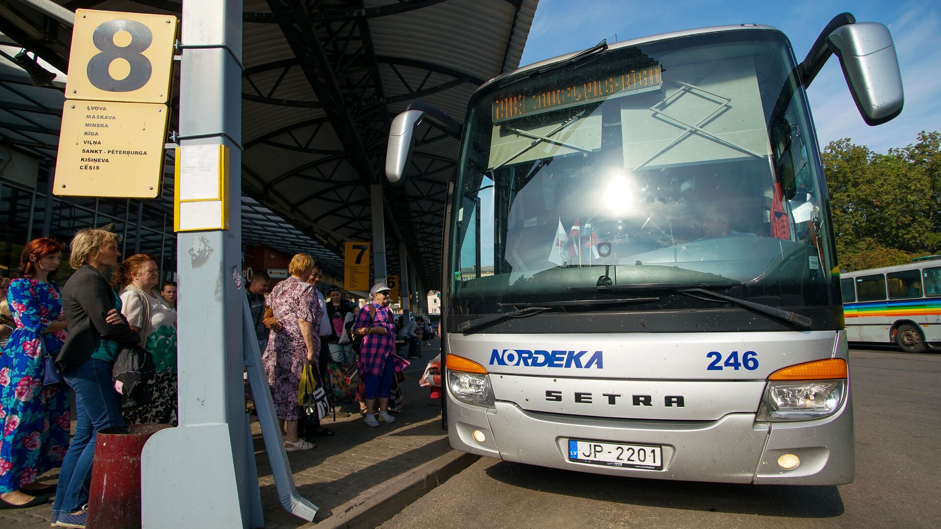 Предприятие Даугавпилсский автобусный парк и Nordeka выиграли конкурс на маршрут Даугавпилс - Рига - Sputnik Латвия, 1920, 08.07.2022