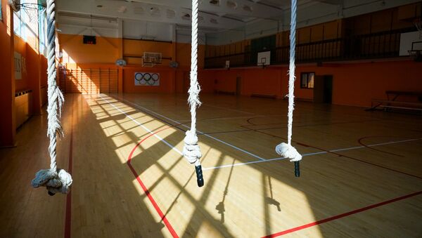 Спортивный зал в школе - Sputnik Латвия