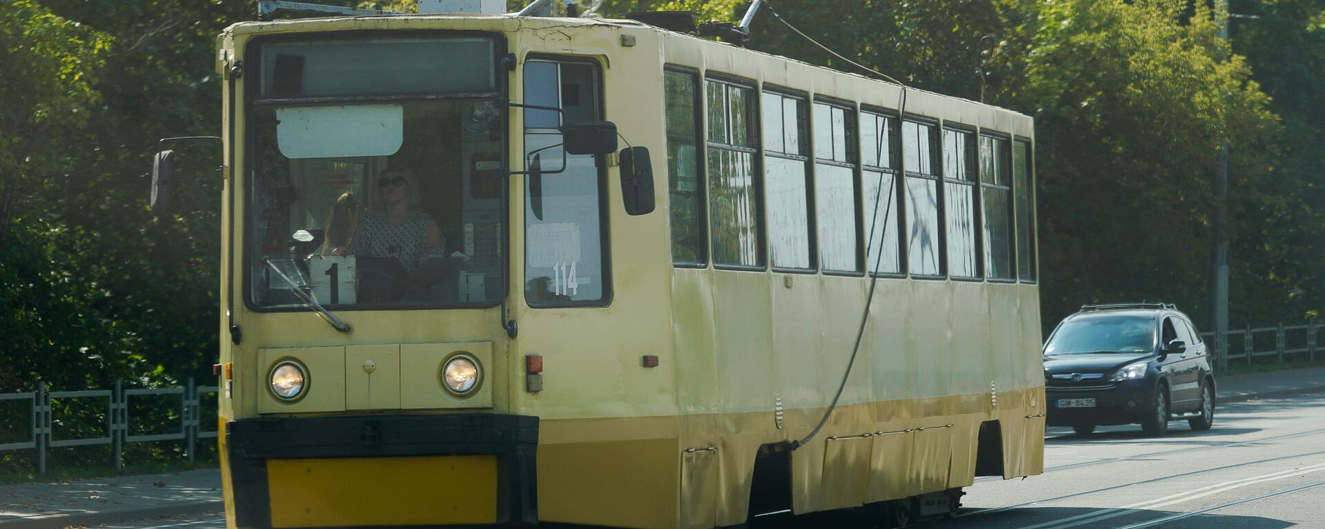 Старый трамвай в Даугавпилсе - Sputnik Латвия, 1920, 04.09.2021