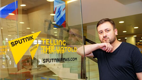Шеф-редактор Sputnik Литва Марат Касем, архивное фото - Sputnik Латвия