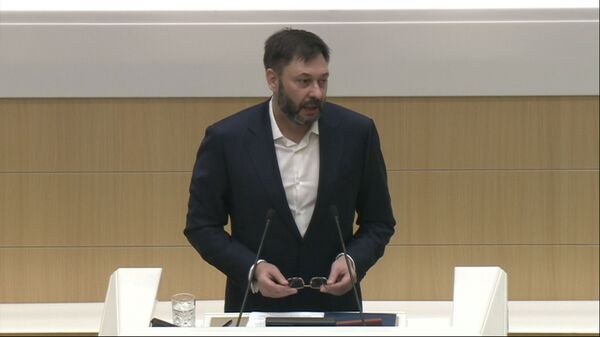 Вышинский рассказал, как работает репрессивная машина на Украине Вышинский рассказал, как работает репрессивная машина на Украине - Sputnik Латвия
