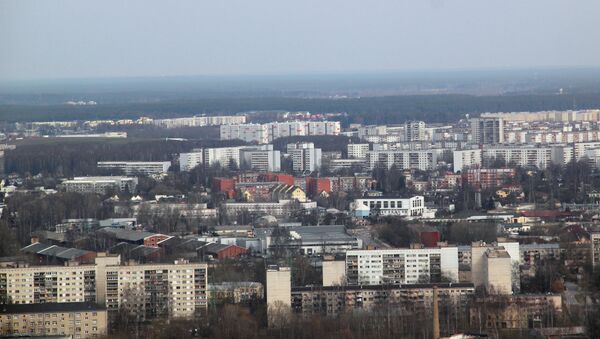 Вид на город с Рижской телебашни - Sputnik Латвия
