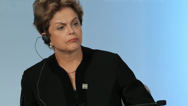 Президент Бразилии Дилма Роуссефф. Архивное фото - Sputnik Латвия
