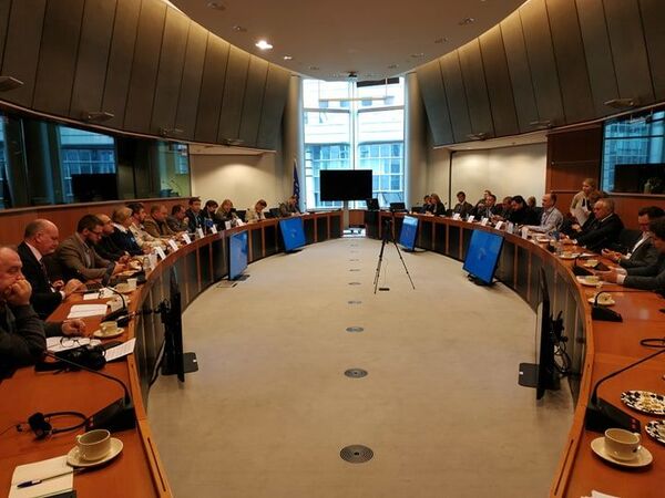В Европарламенте обсудили, как русским СМИ выжить в Прибалтике и на Украине В Европарламенте обсудили, как русским СМИ выжить в Прибалтике и на Украине - Sputnik Латвия