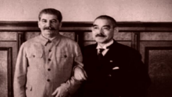 СССР и Япония подписывают пакт о нейтралитете. Съемки 1941 года - Sputnik Latvija