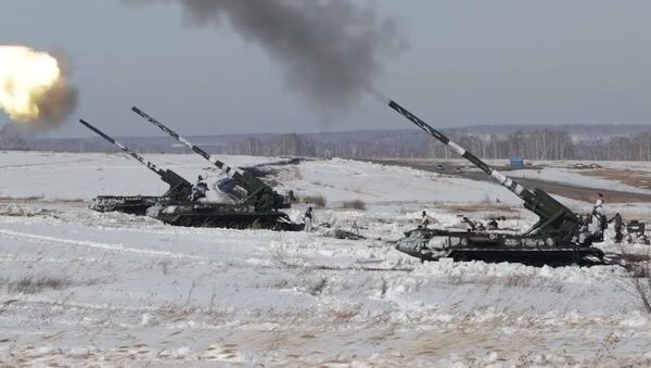 Российское супероружие в действии: одна из самых мощных пушек мира показала себя - Sputnik Латвия