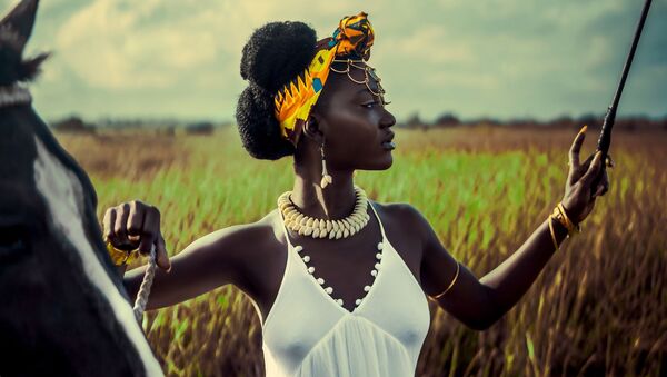 Снимок Yaa Asantewaa фотографа из Ганы, представленный на фотоконкурсе The World's Best Photos of #Fashion2019  - Sputnik Латвия