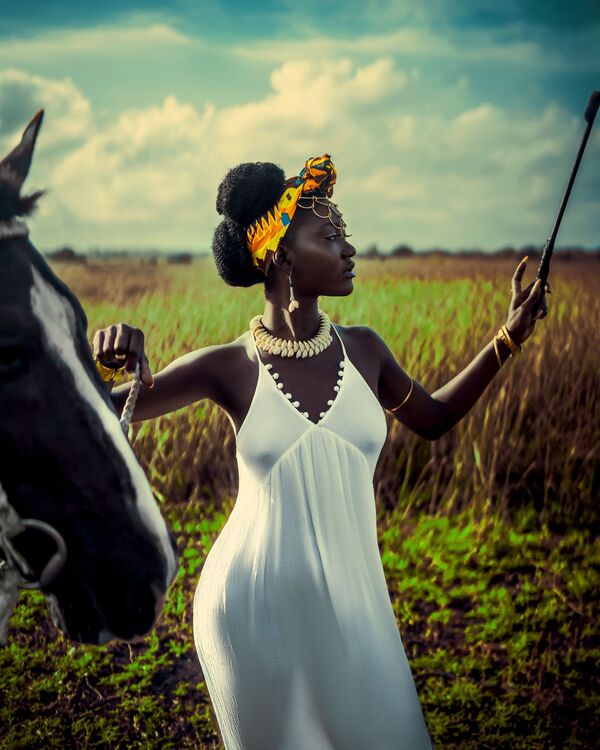 Снимок Yaa Asantewaa фотографа из Ганы, представленный на фотоконкурсе The World's Best Photos of #Fashion2019 Снимок Yaa Asantewaa фотографа из Ганы, представленный на фотоконкурсе The World's Best Photos of #Fashion2019 - Sputnik Латвия